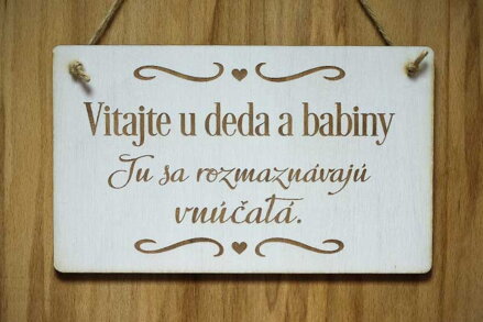 T 062_Vitajte u deda a babiny Tu sa rozmaznávajú vnúčatá.